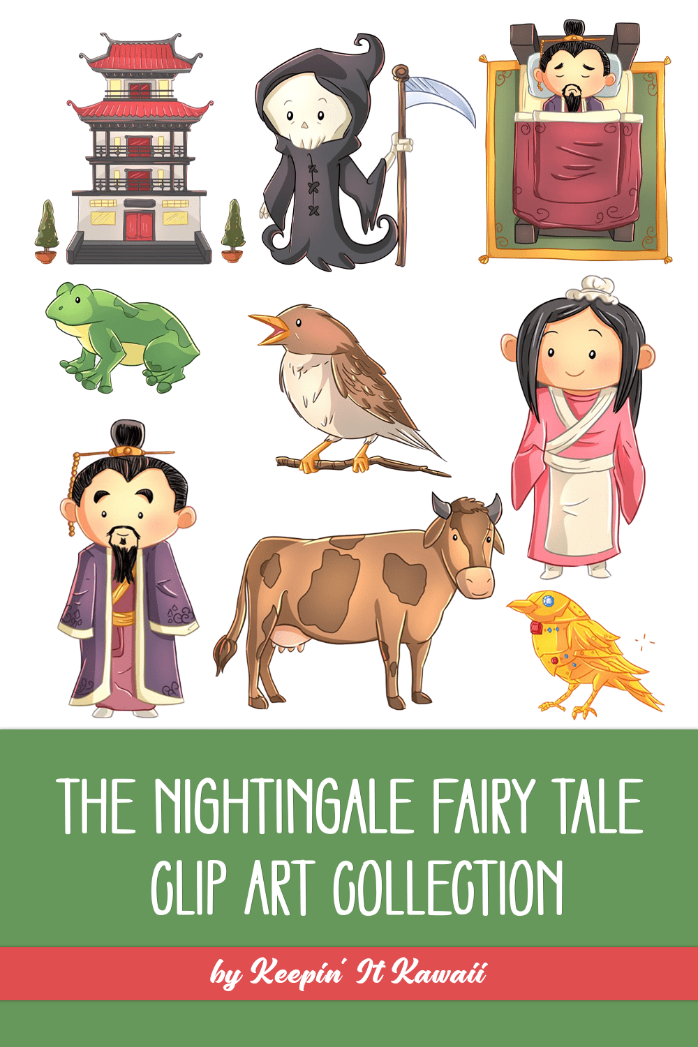 the nightingale fairy tale clip art collection pinterest