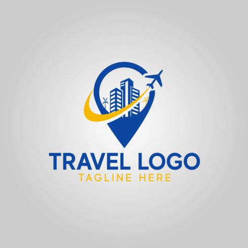 Travel Logo Design Editable AI File cover image.