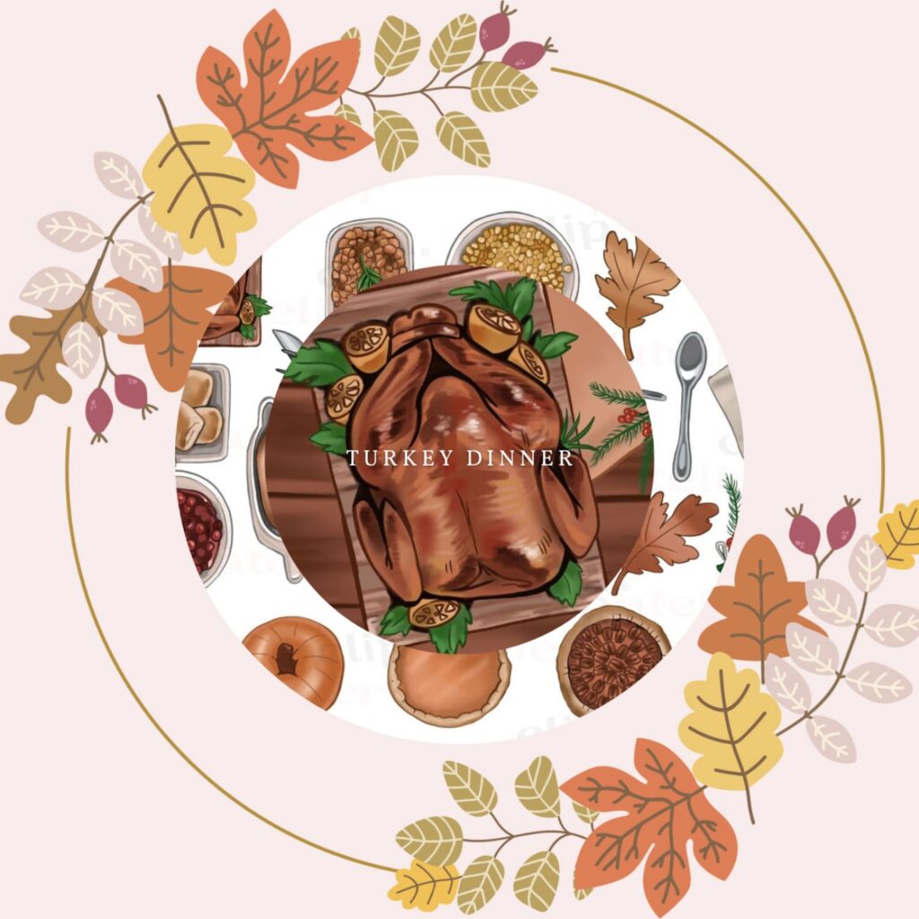 Turkey Dinner PNG Clipart – MasterBundles