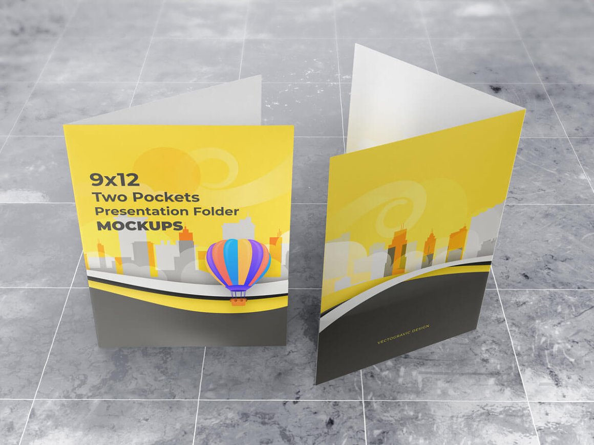 9x12 presentation folder images with exquisite design.