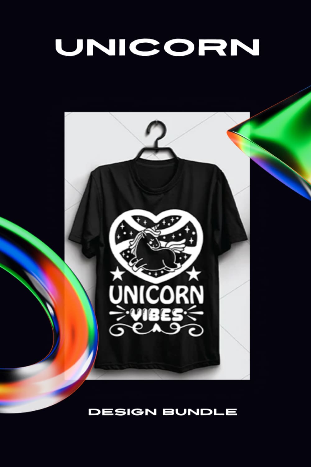 Unicorn Svg Design Bundle - Pinterest.