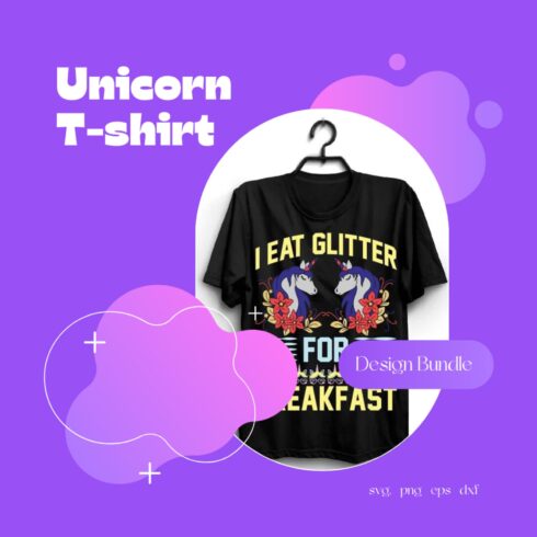 Unicorn T-Shirt Design Bundle.