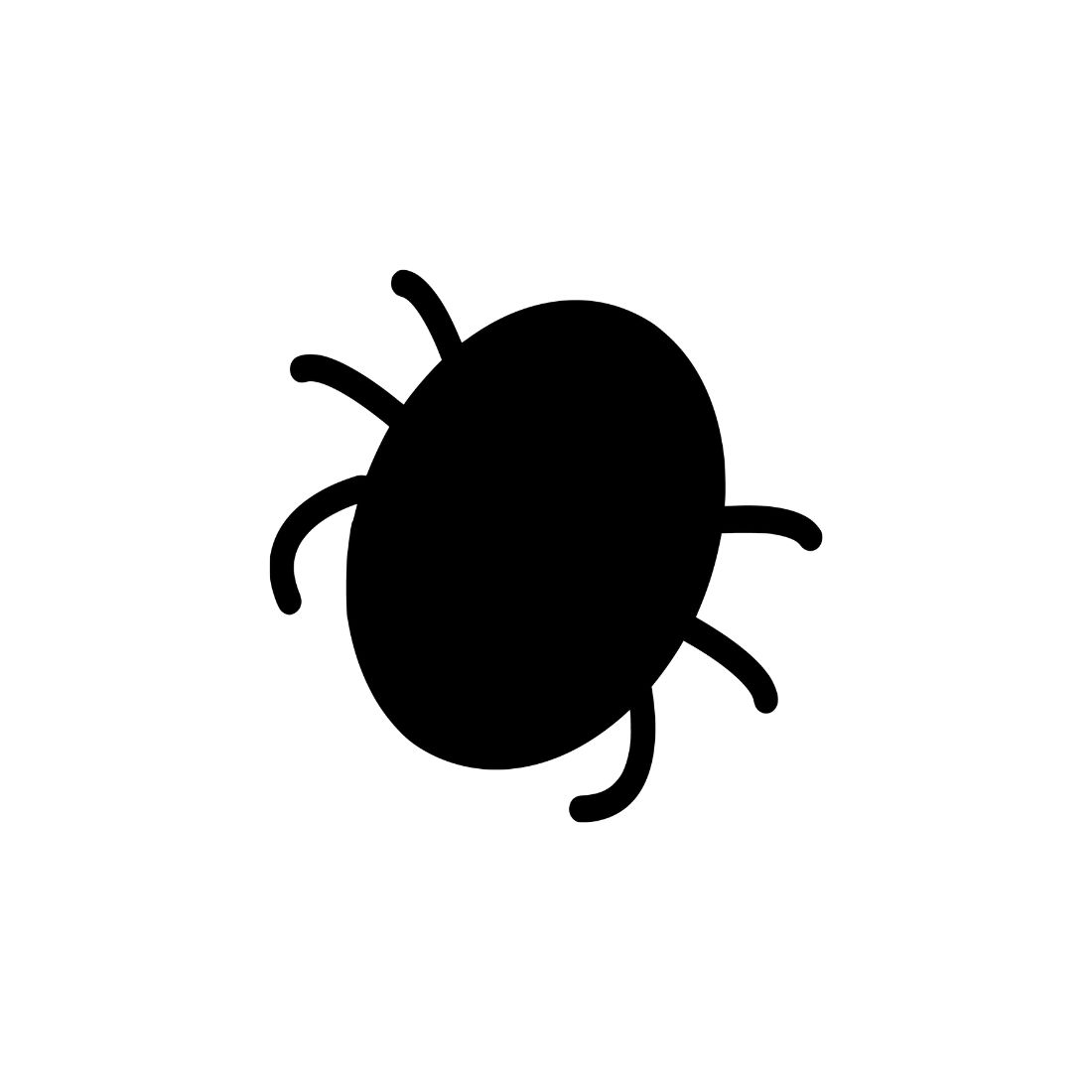 Ladybug Silhouette Bundle Preview image.