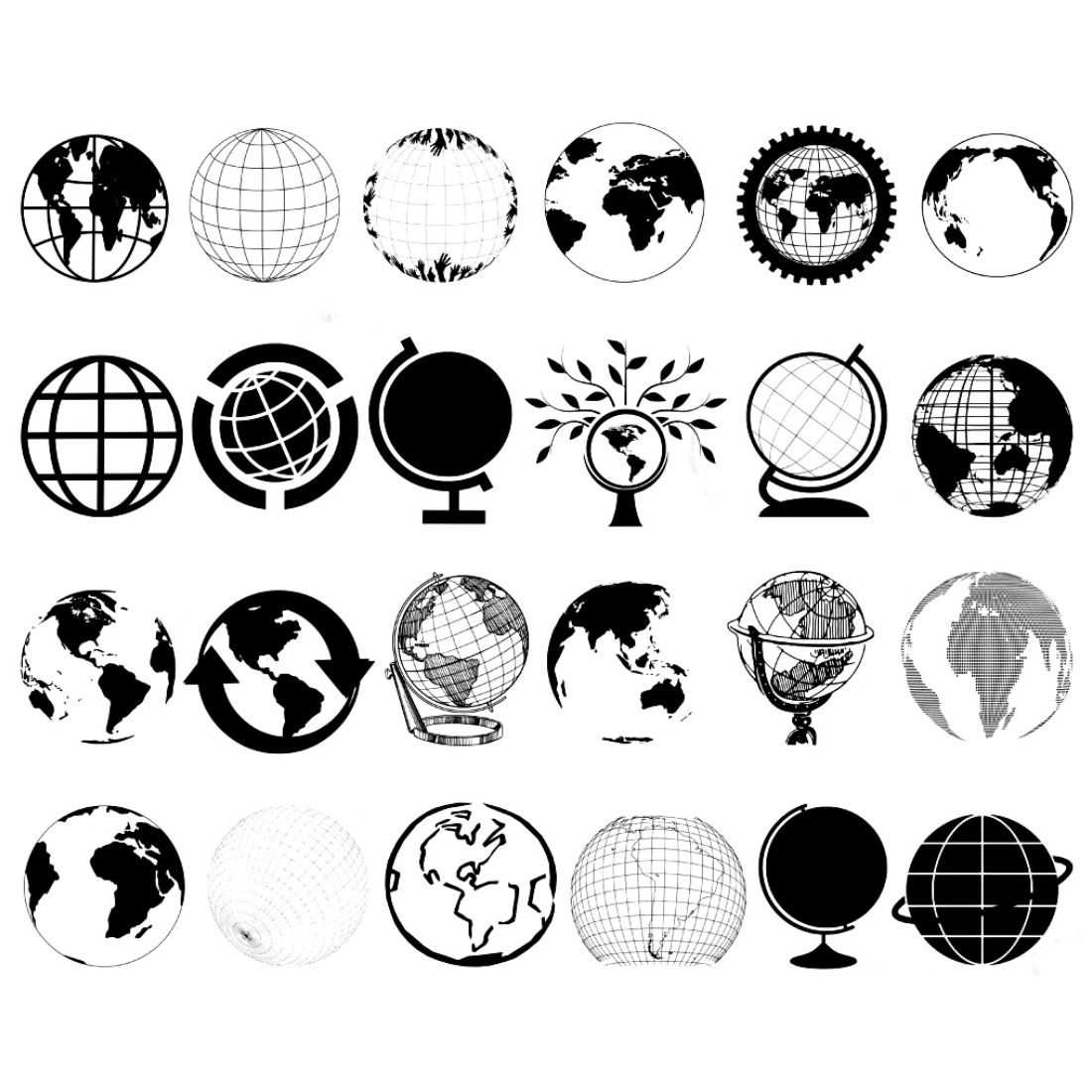 Globe Silhouette Bundles cover image.