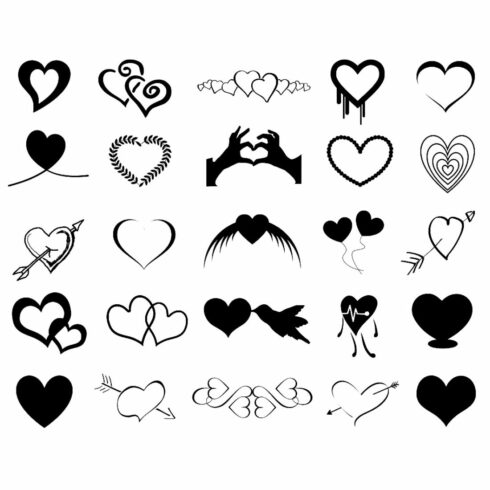 Heart Silhouette Bundles over image.