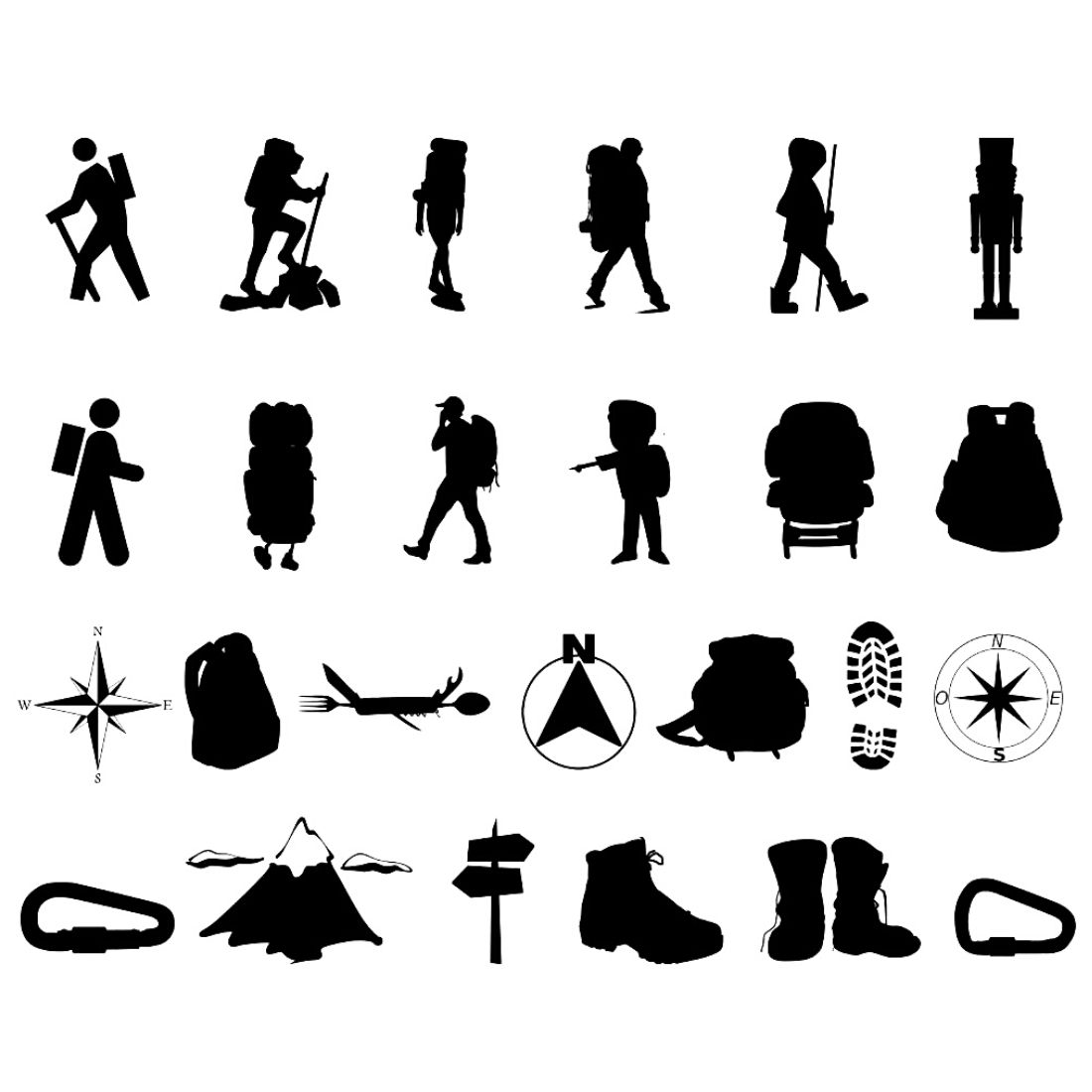 Hiking Silhouette Bundles cover image.