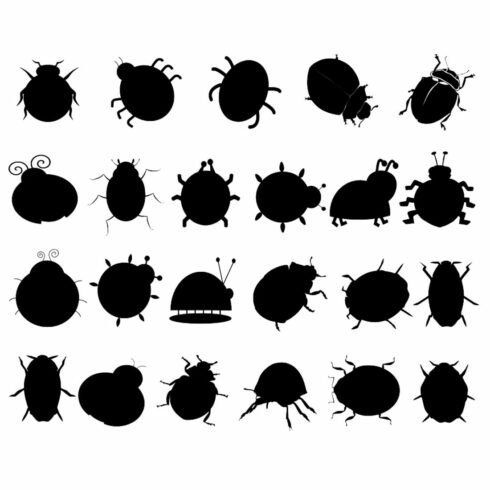 Ladybug Silhouette Bundle cover image.