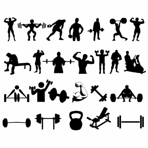 Fitness Silhouette Bundles cover image.