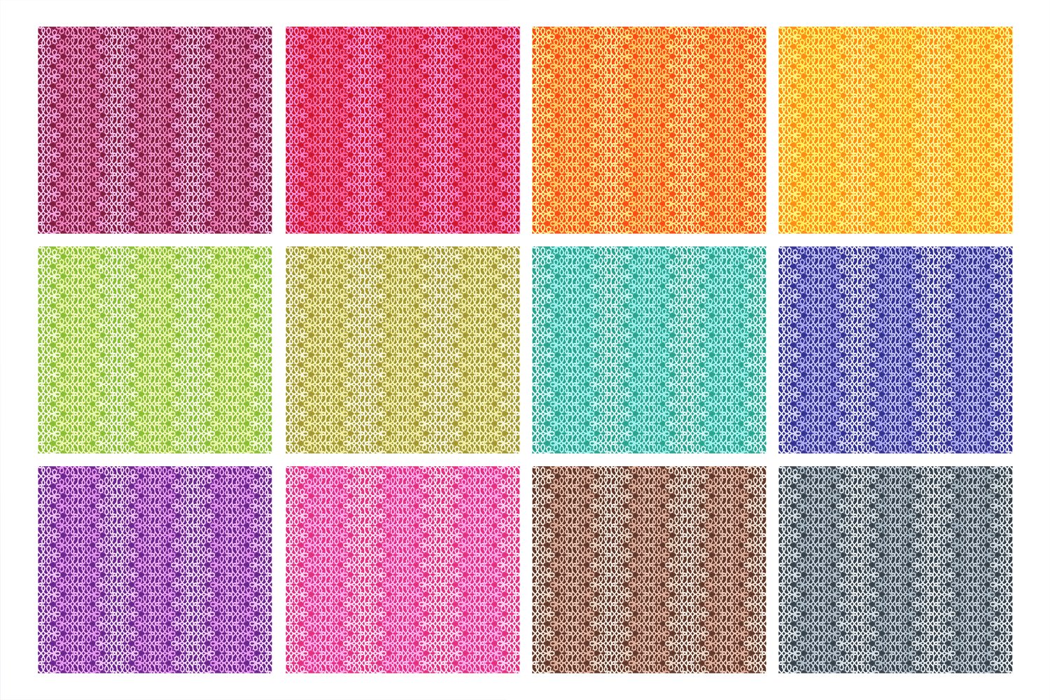 12 color variations Vertical Lace Pattern Skinny Tumbler Wrap Sublimation.