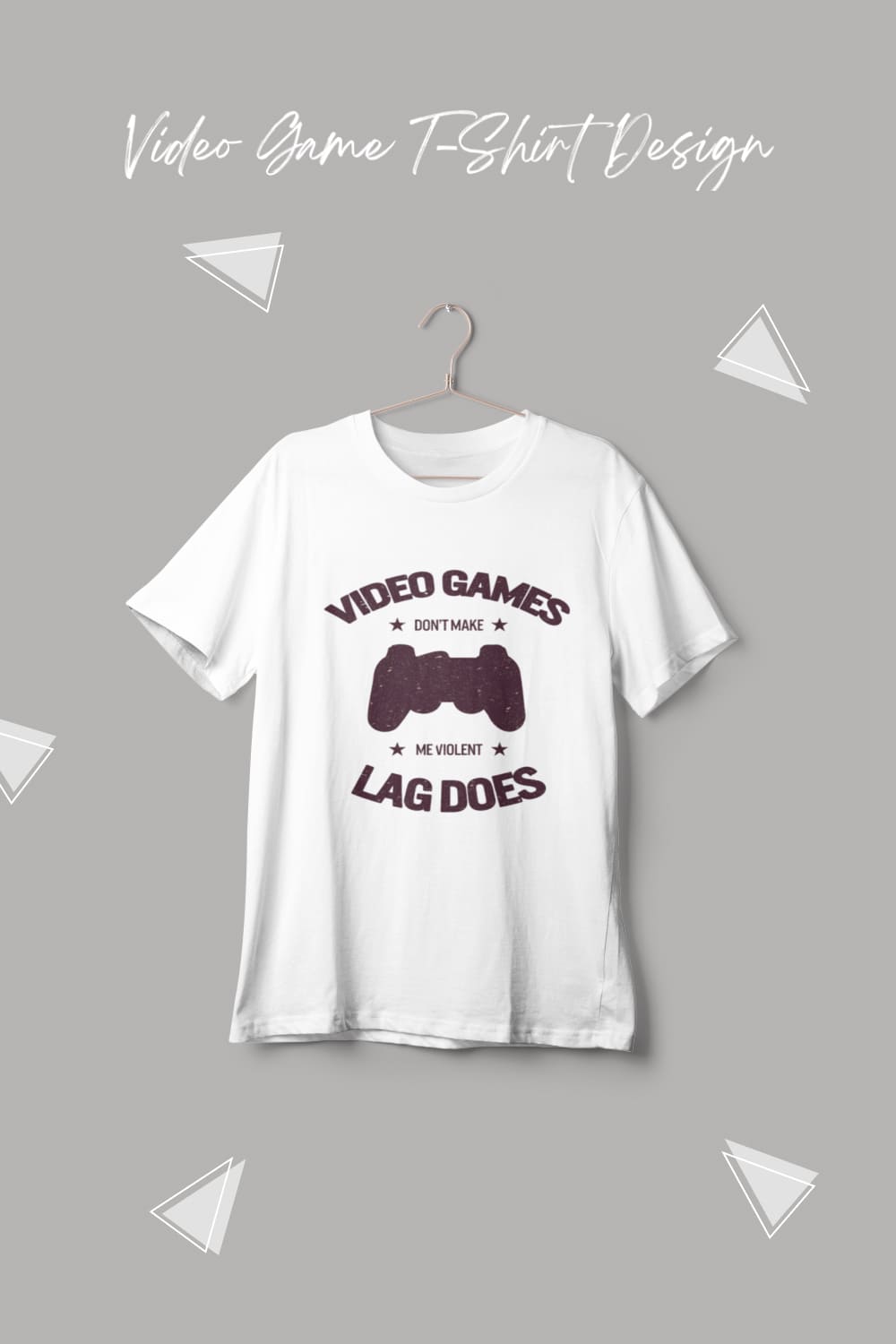 Video Game T-Shirt Design - Pinterest.