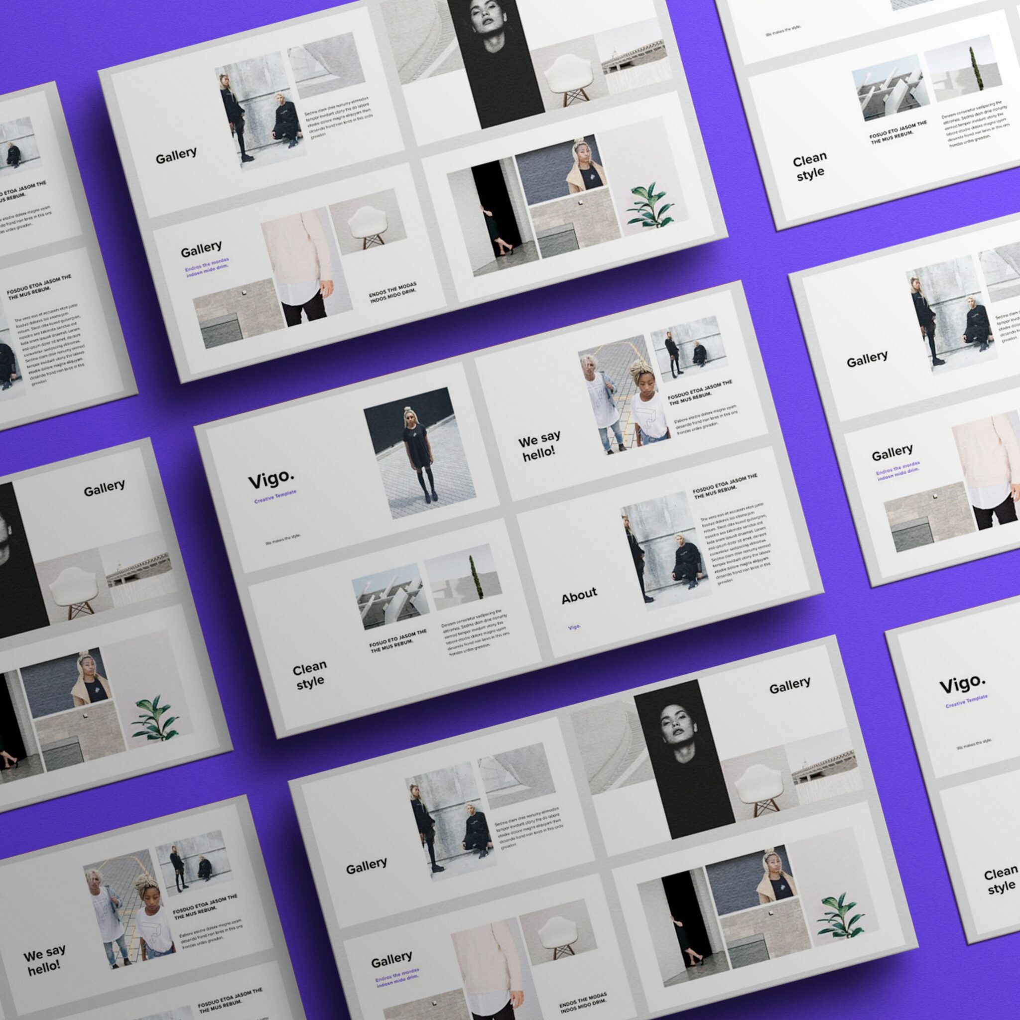 Rison Slide Examples VIGO - Google Slides Template +Bonus – MasterBundles