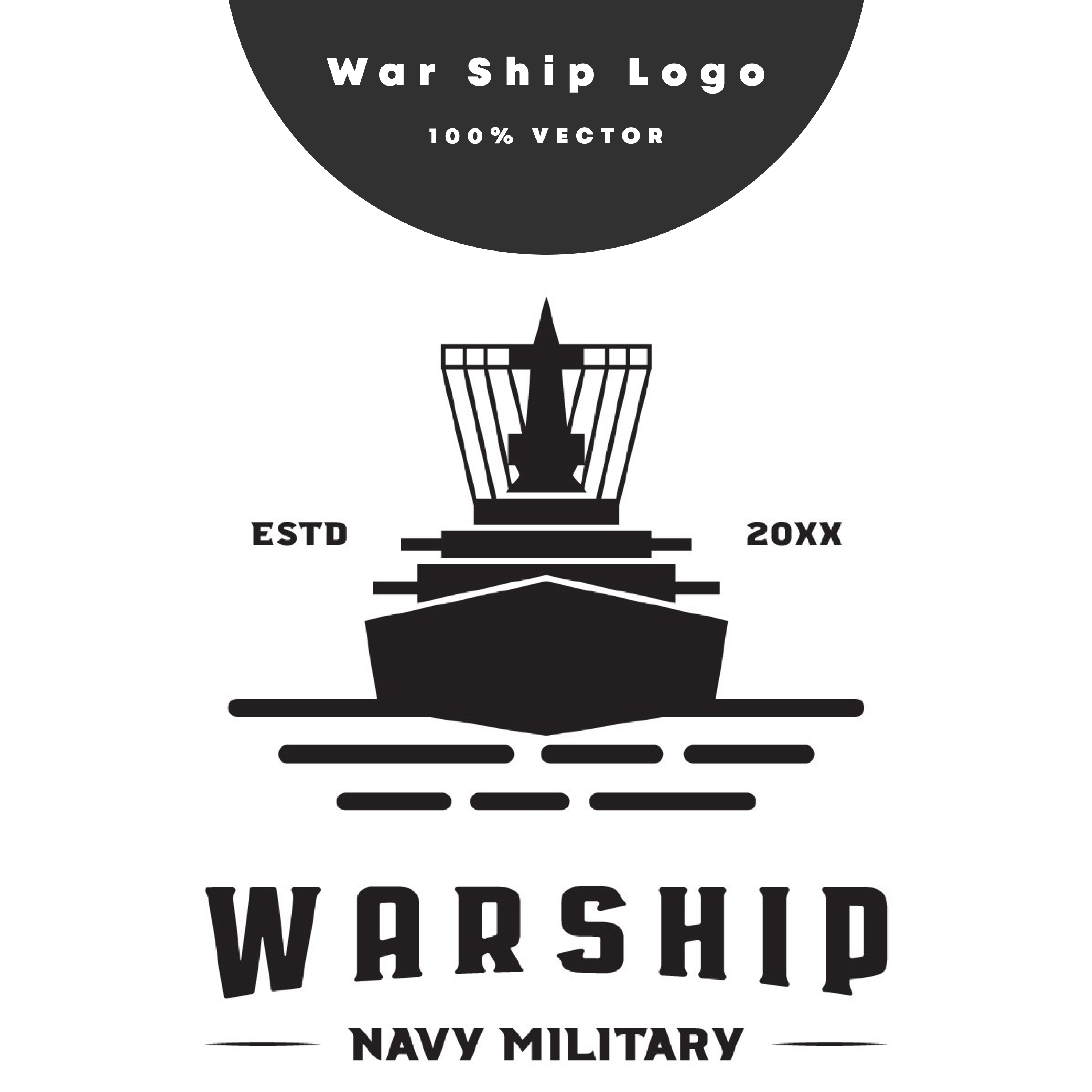 War Ship Logo cover.