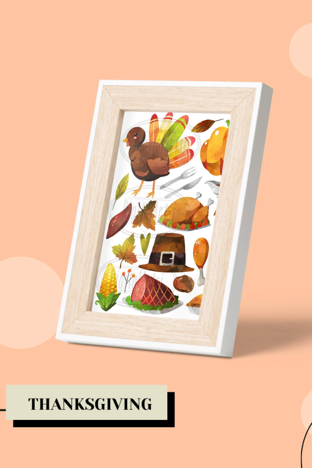 watercolor thanksgiving clipart 1