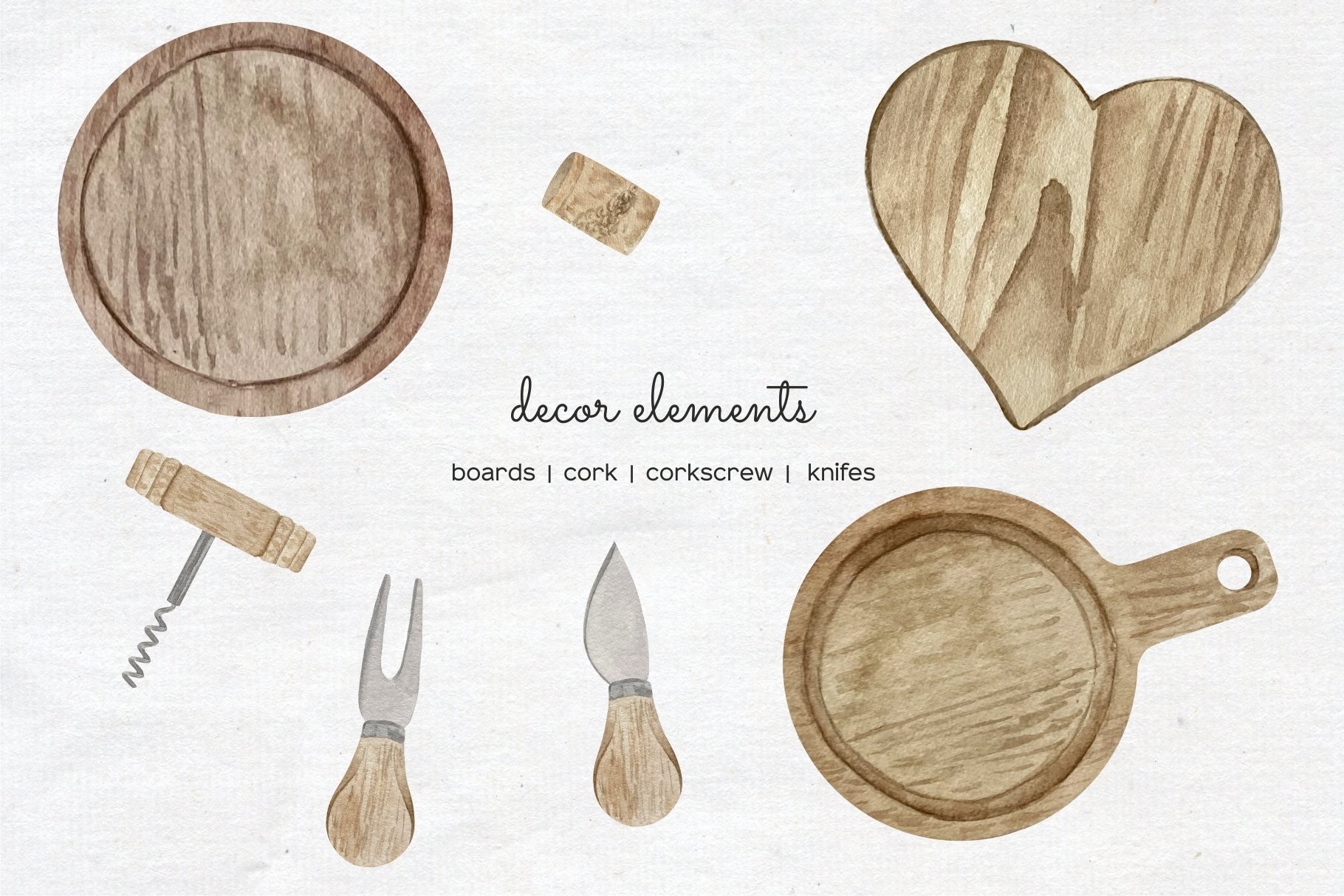 Wonderful images of wooden boards and cheese knives.
