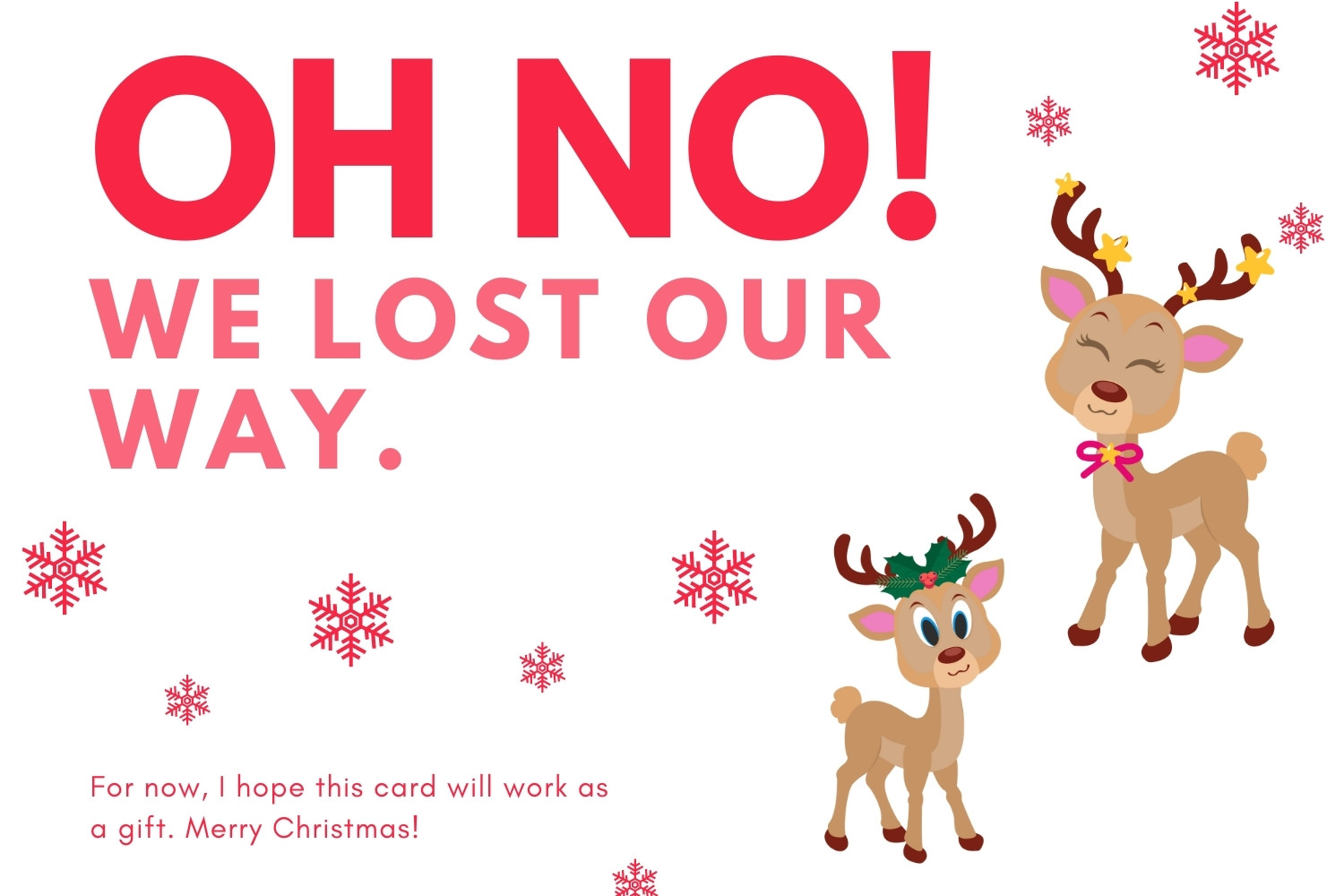 Christmas Winter We lost our way Preview.