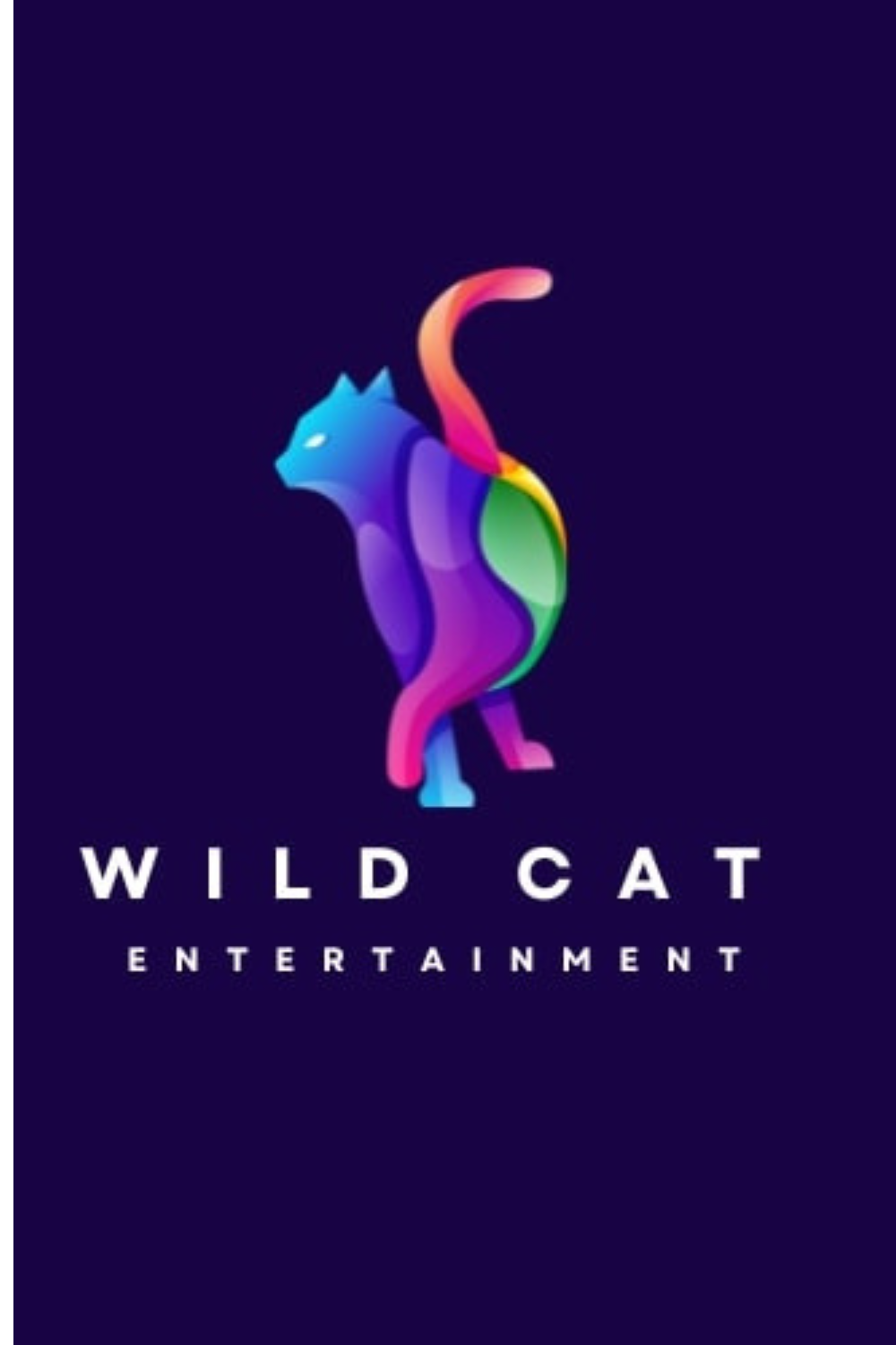 Wild Cat Logo pinterest image.