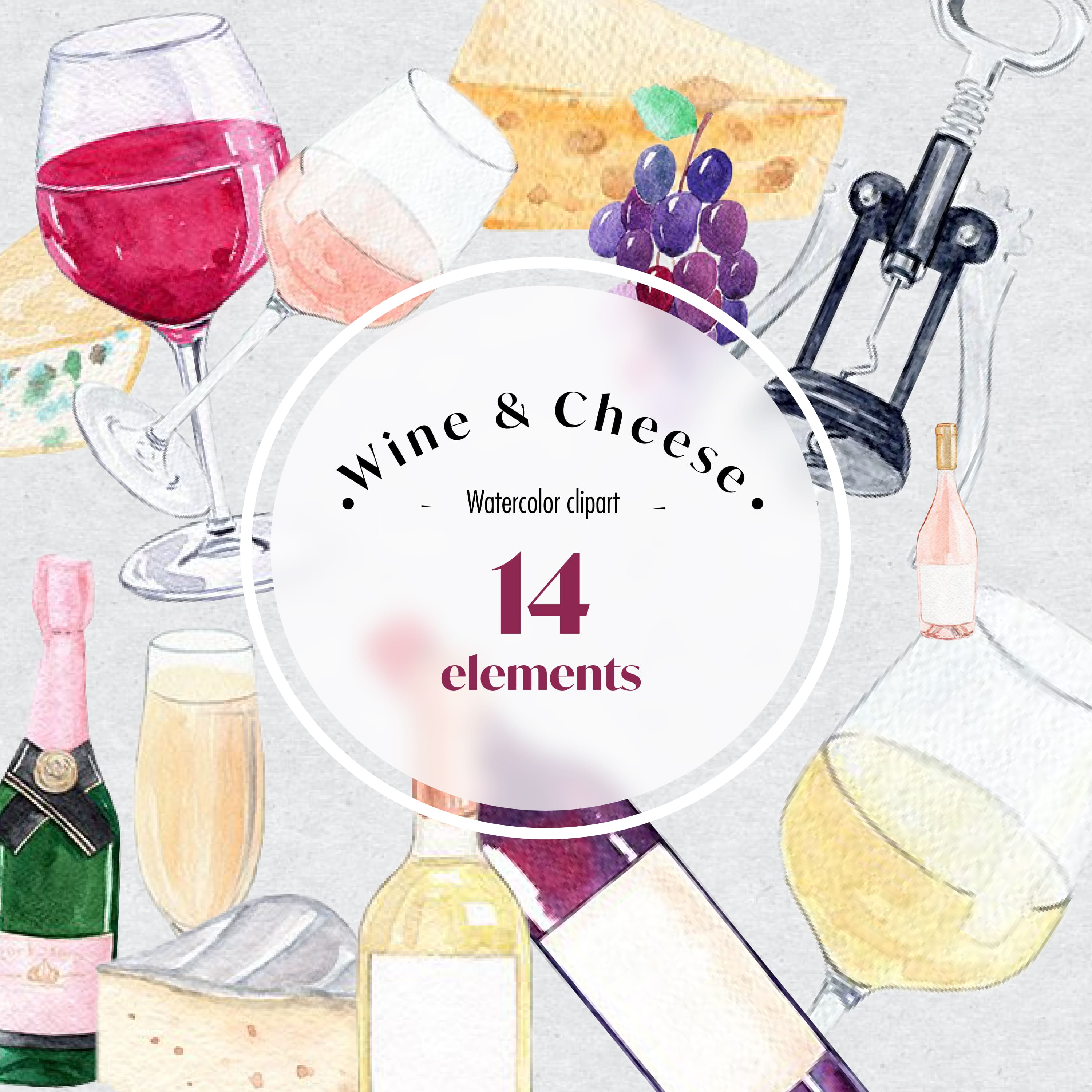 Cover of gorgeous images of french cheeses and wine.