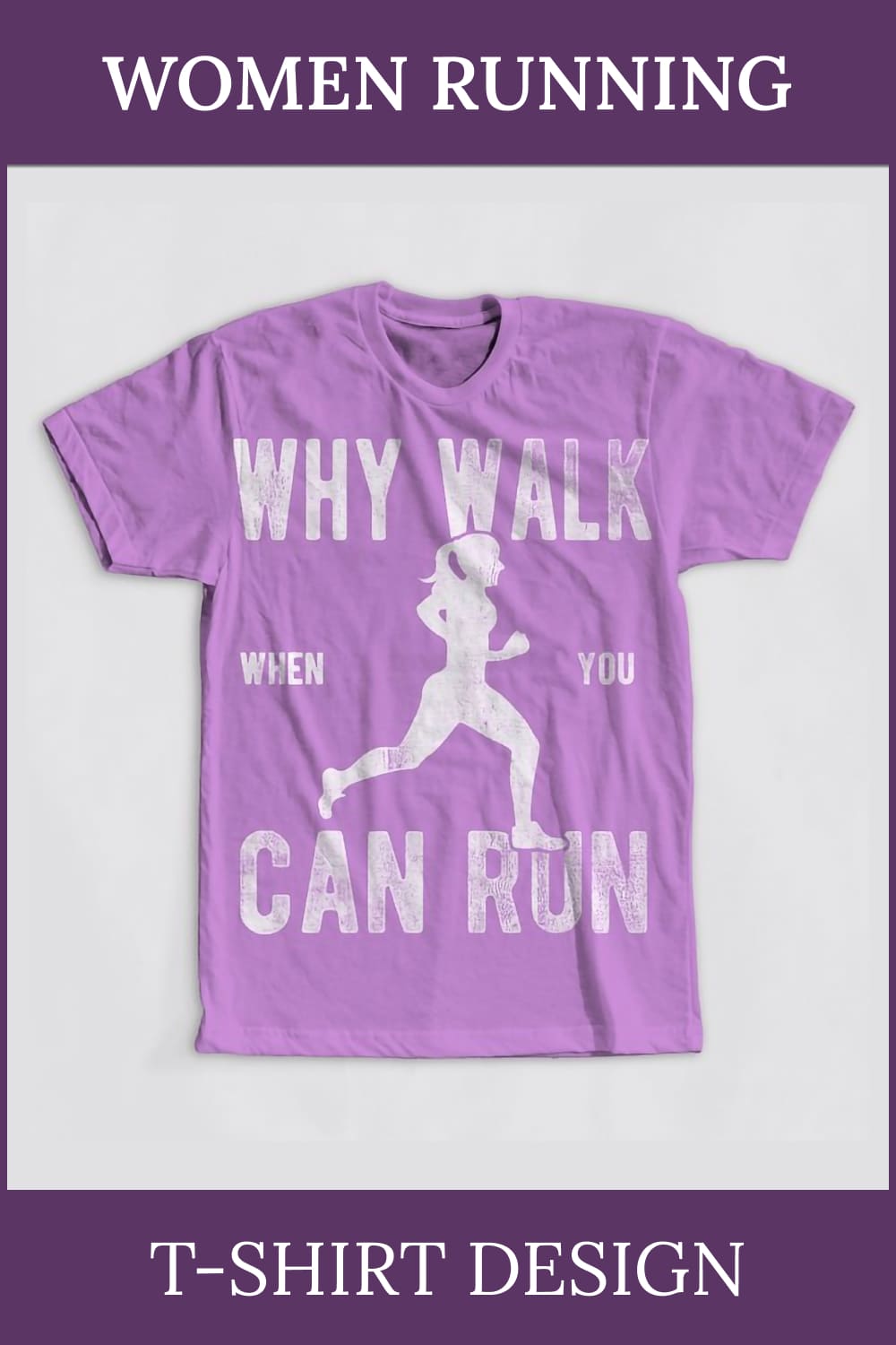 women running t shirt design 02