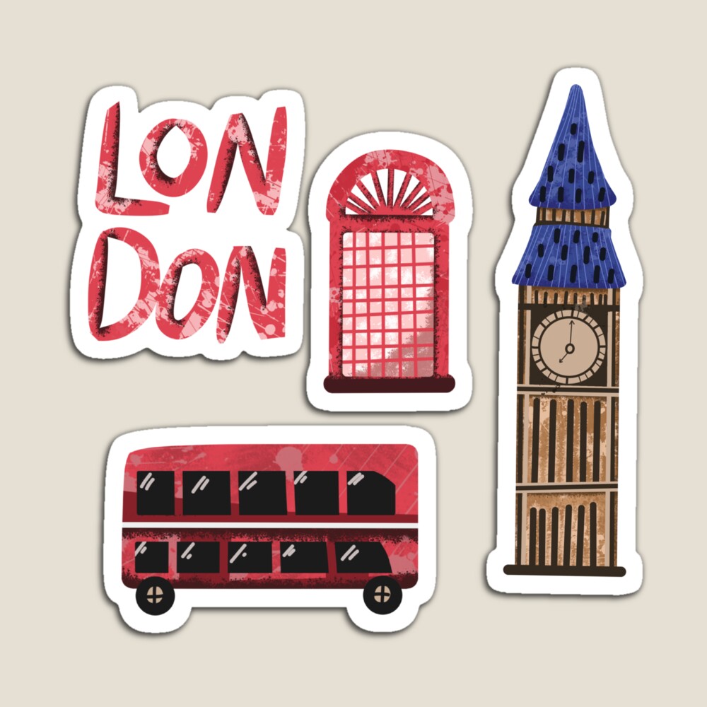 London Landmark Illustrations facebook image.