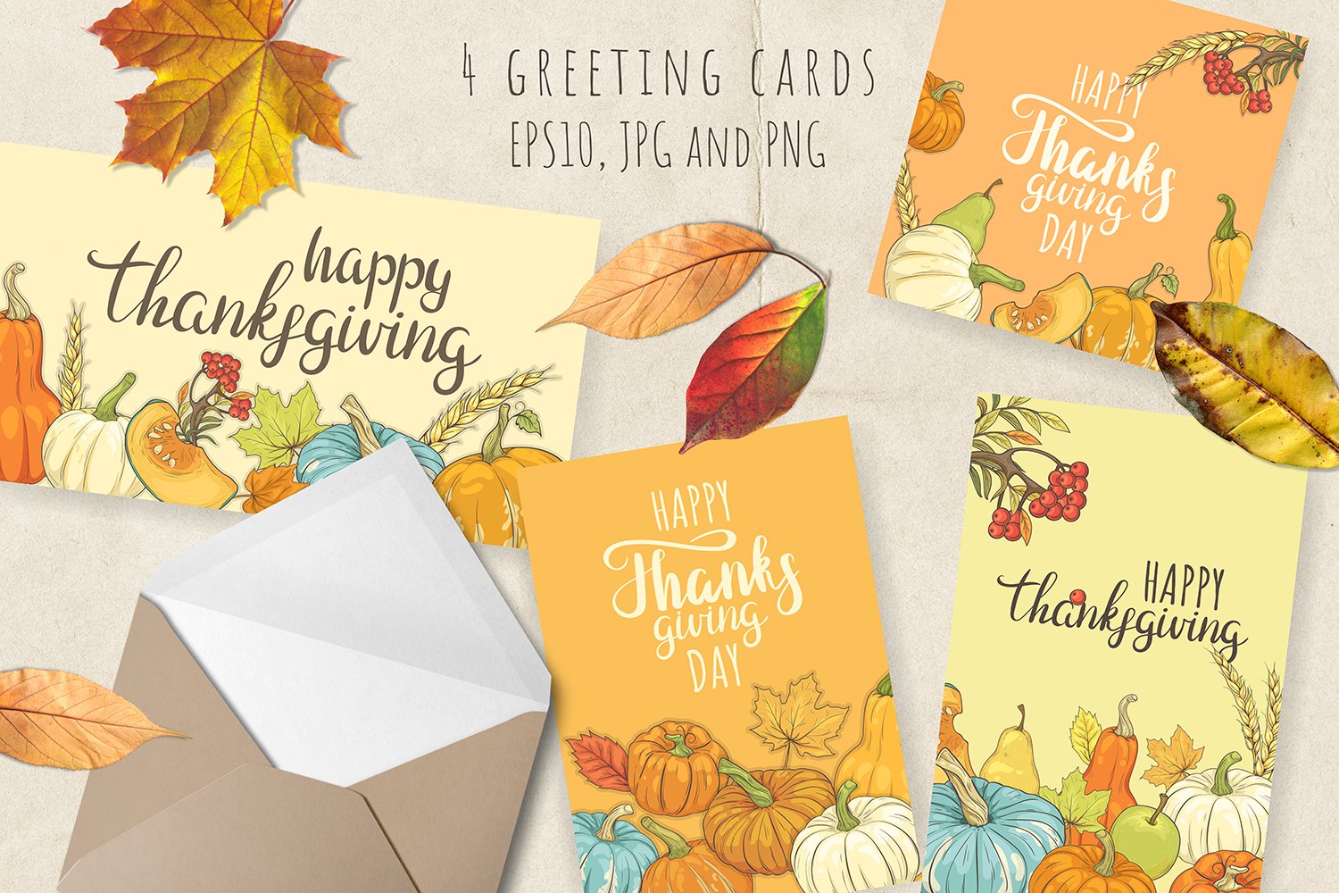 Use this Thanksgiving collection for different textures.