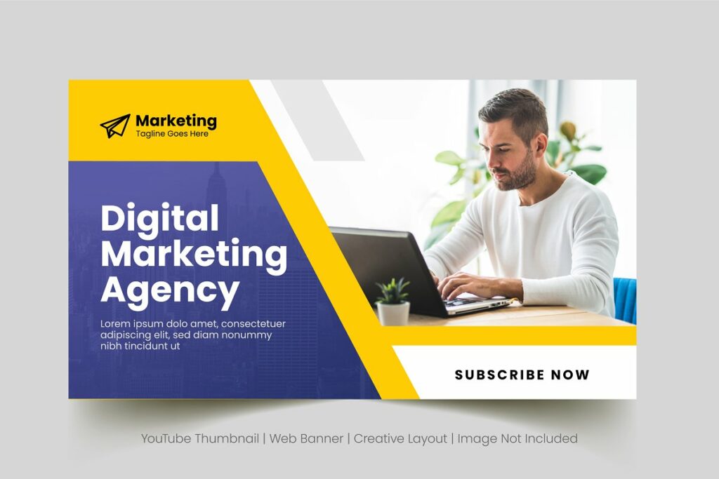 YouTube Thumbnail Template – MasterBundles