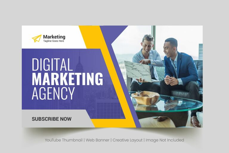 YouTube Thumbnail Template – MasterBundles