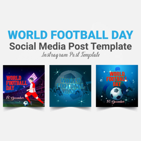 World Football Day Instagram Post cover image.