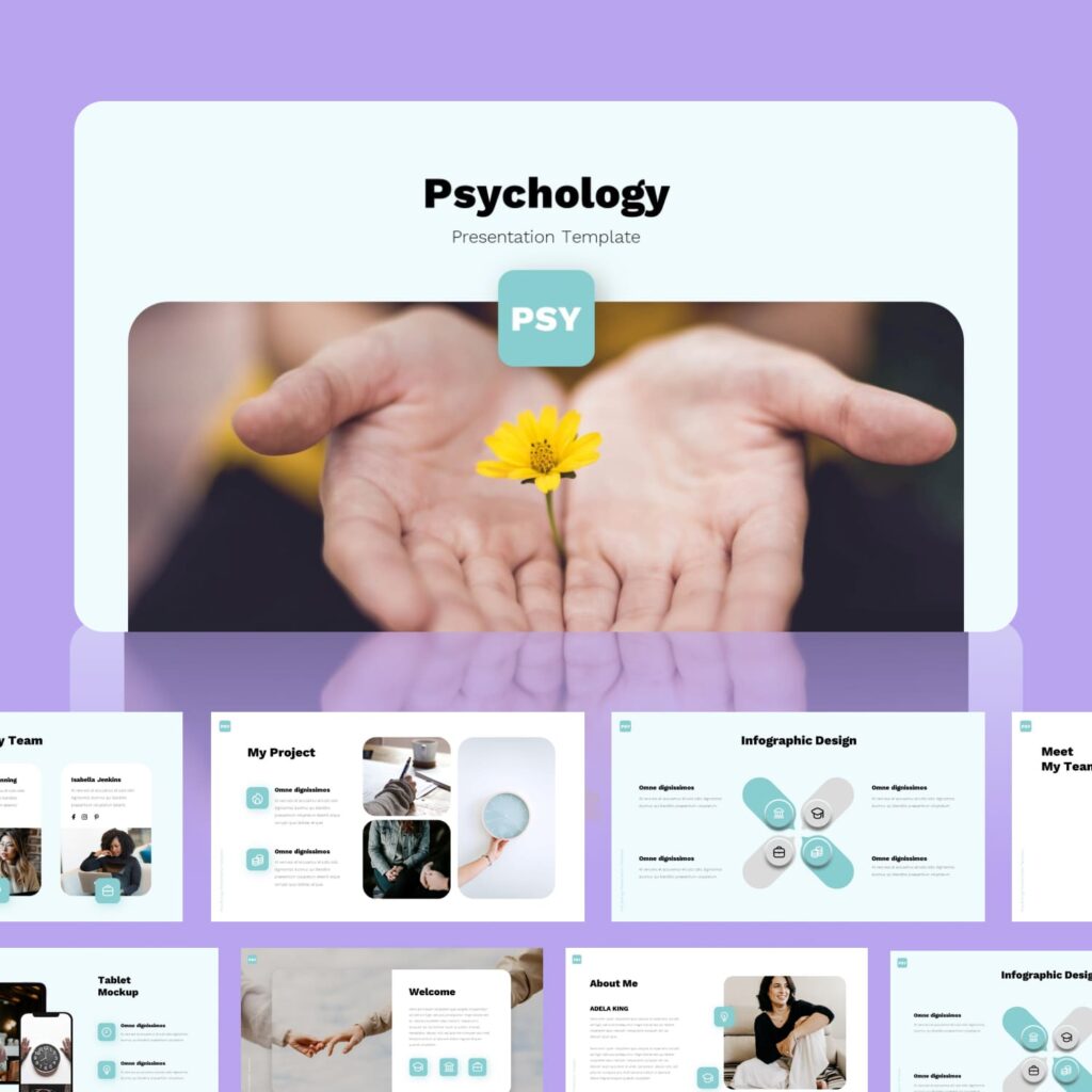 Psychology PowerPoint Template – MasterBundles