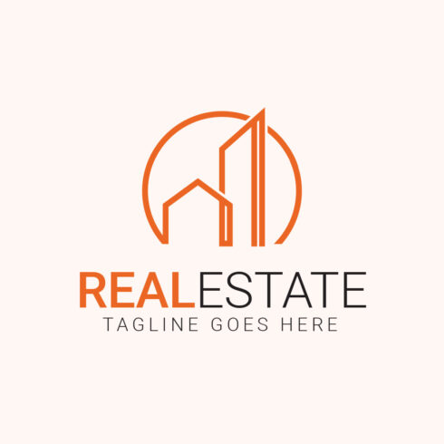 Real Estate Logo Graphics Template cover image.