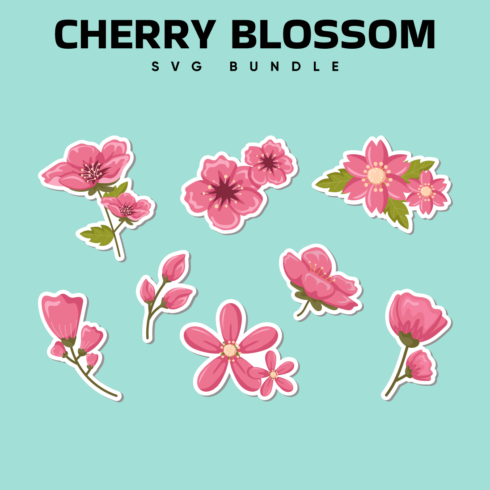 Cherry Blossom SVG.