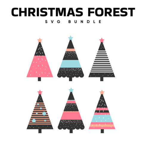 Christmas Forest SVG.