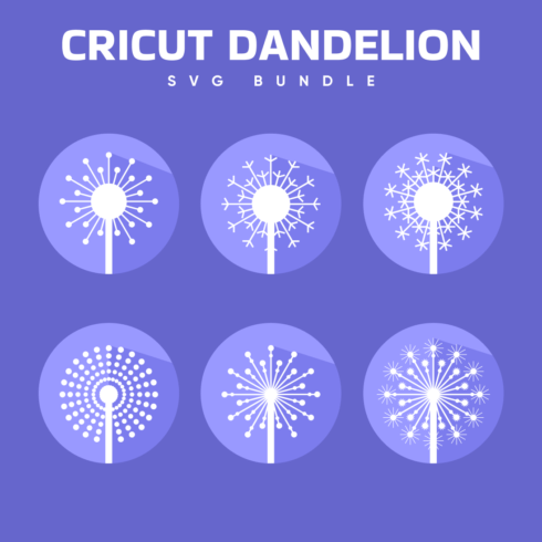 Cricut Dandelion SVG Free.