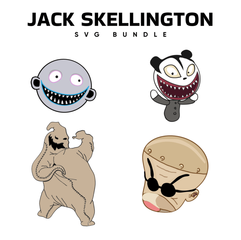 Jack Skellington Face SVG Free MasterBundles