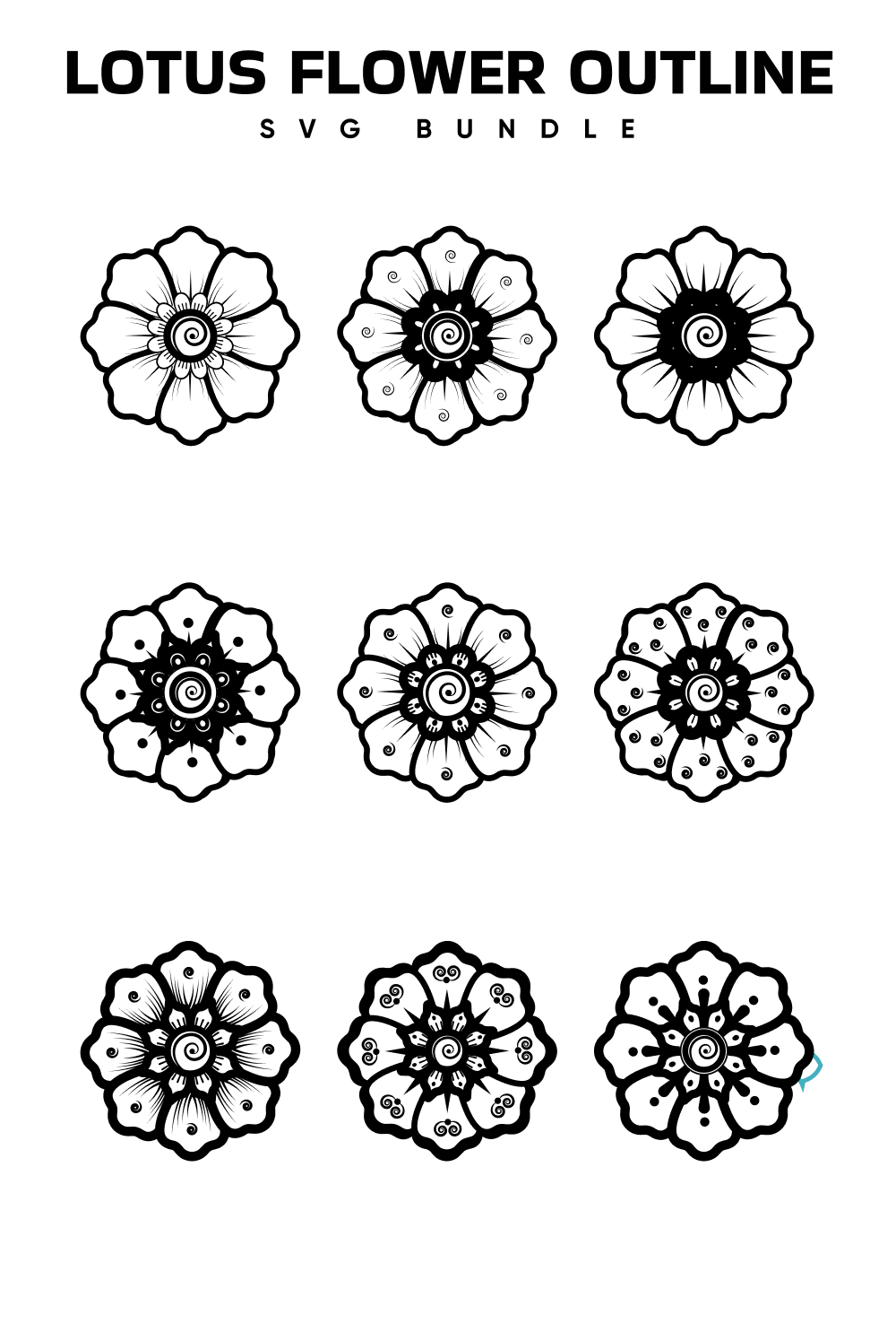 01. lotus flower outline svg bundle 1000 x 1500 336