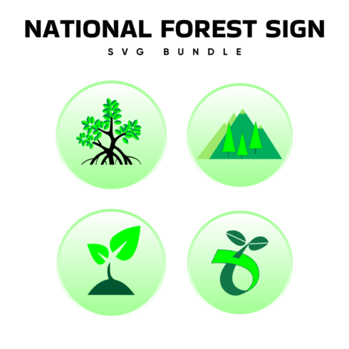 national forest sign svg.