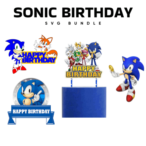 A collection of adorable images sonic birthday.