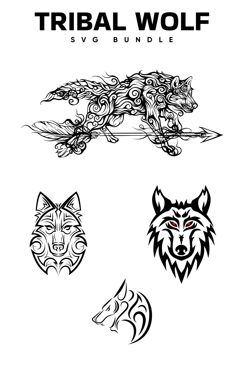 01. tribal wolf svg bundle 1000 x 1500 59