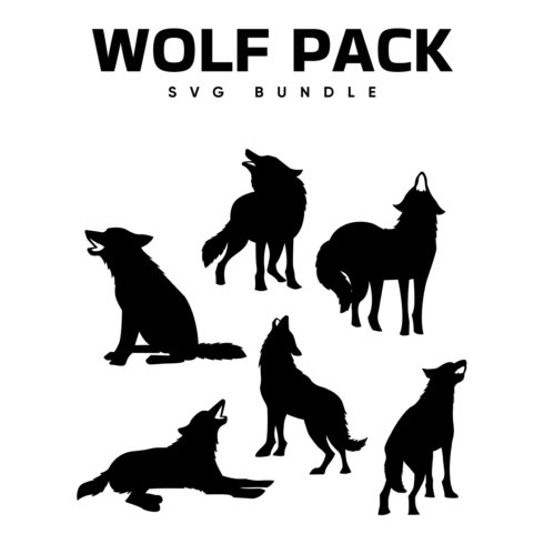 Wolf Pack SVG.