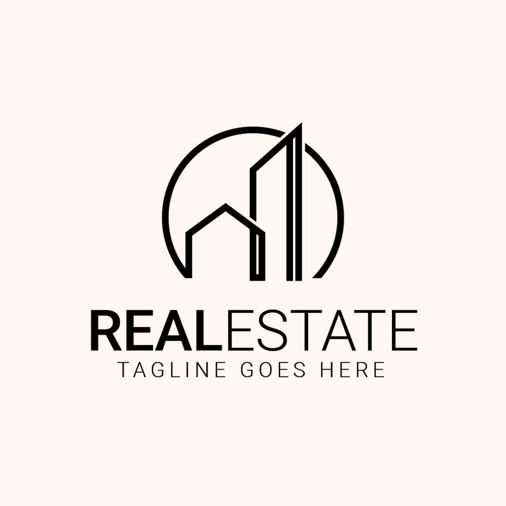 Real Estate Logo Graphics Template - MasterBundles