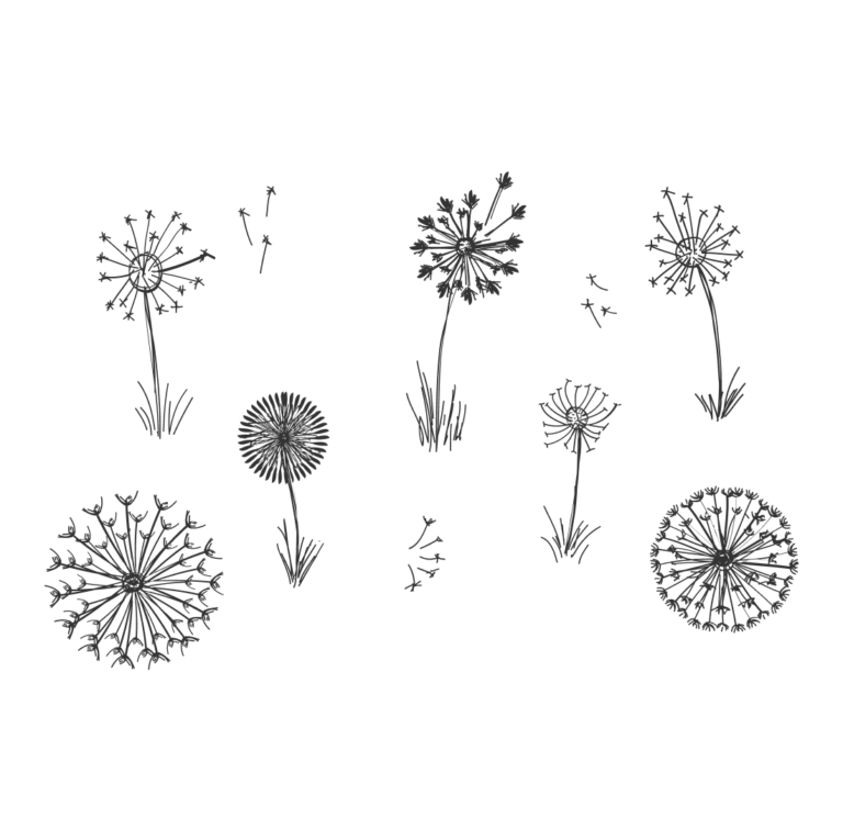 Dandelion Just Breathe SVG – MasterBundles