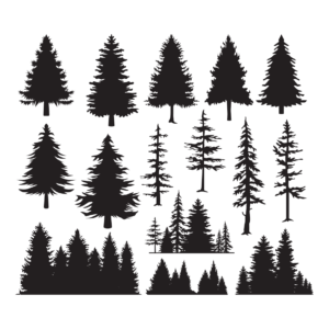 Forest Silhouette SVG – MasterBundles