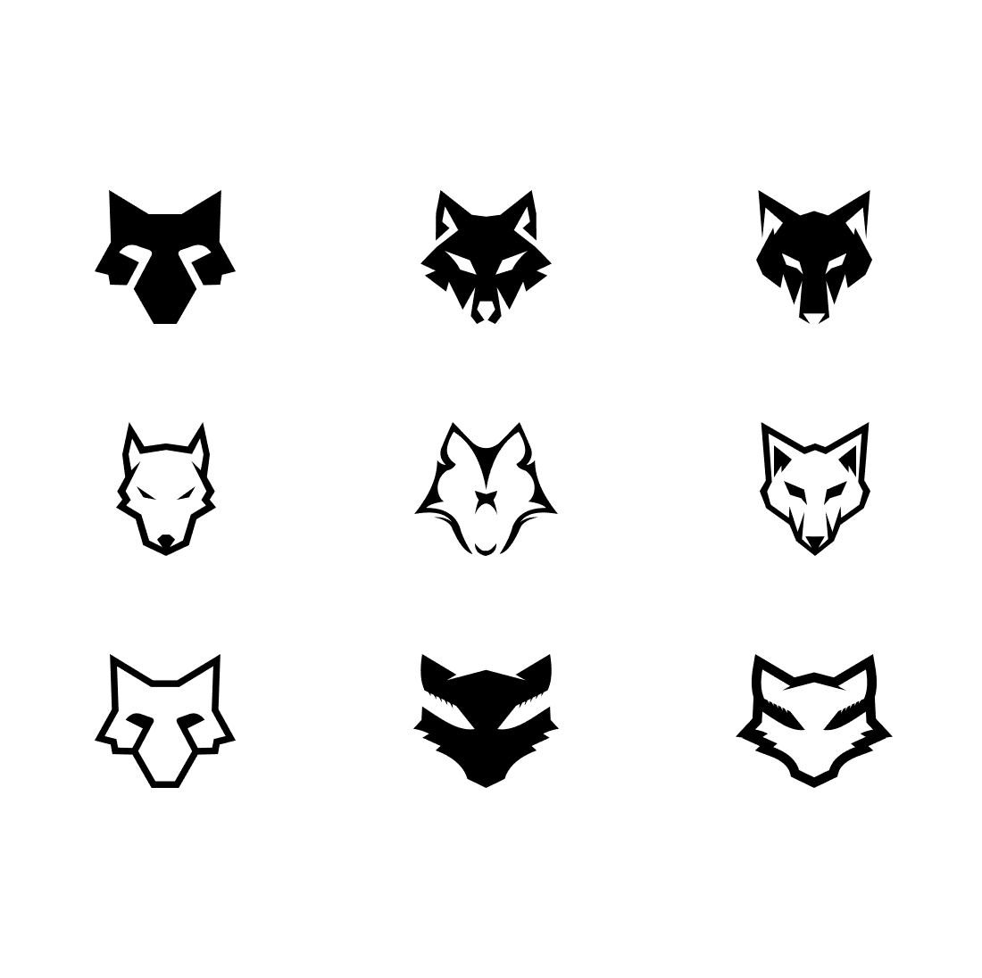 Free Wolf Svg Cover.