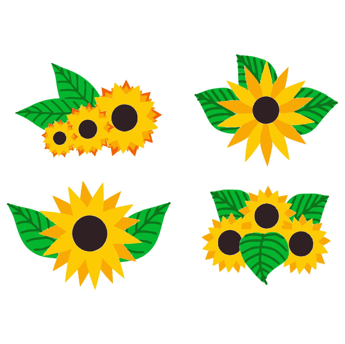 Paper Sunflower SVG cover.
