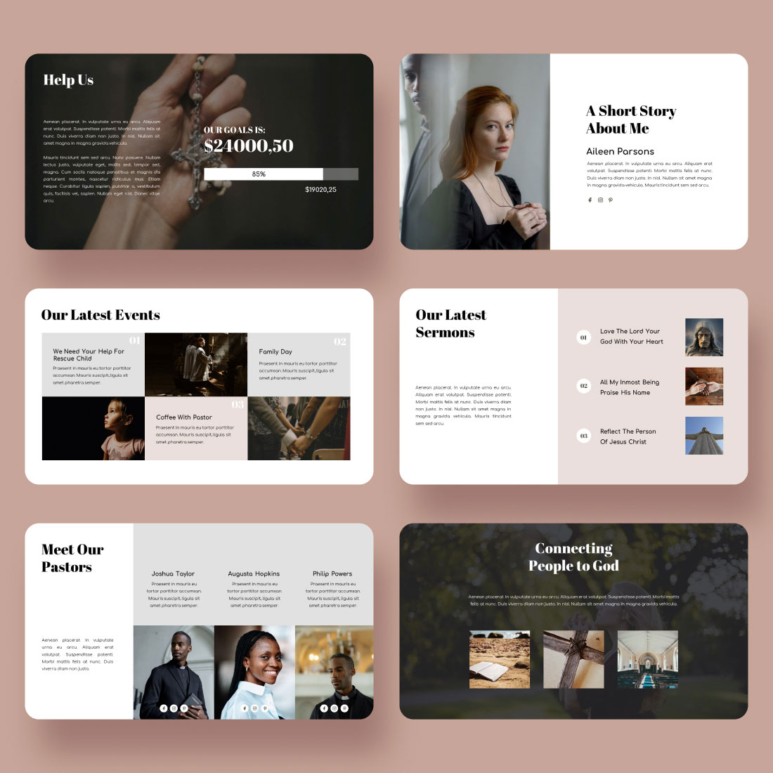 Church Powerpoint Presentation Template 2022 - Masterbundles