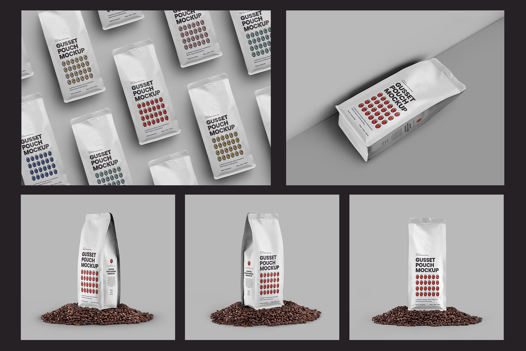 Coffee Bag Mockups preview image.