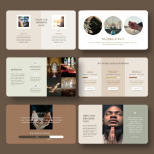 30 Slides Church Presentation Template 2022 | MasterBundles