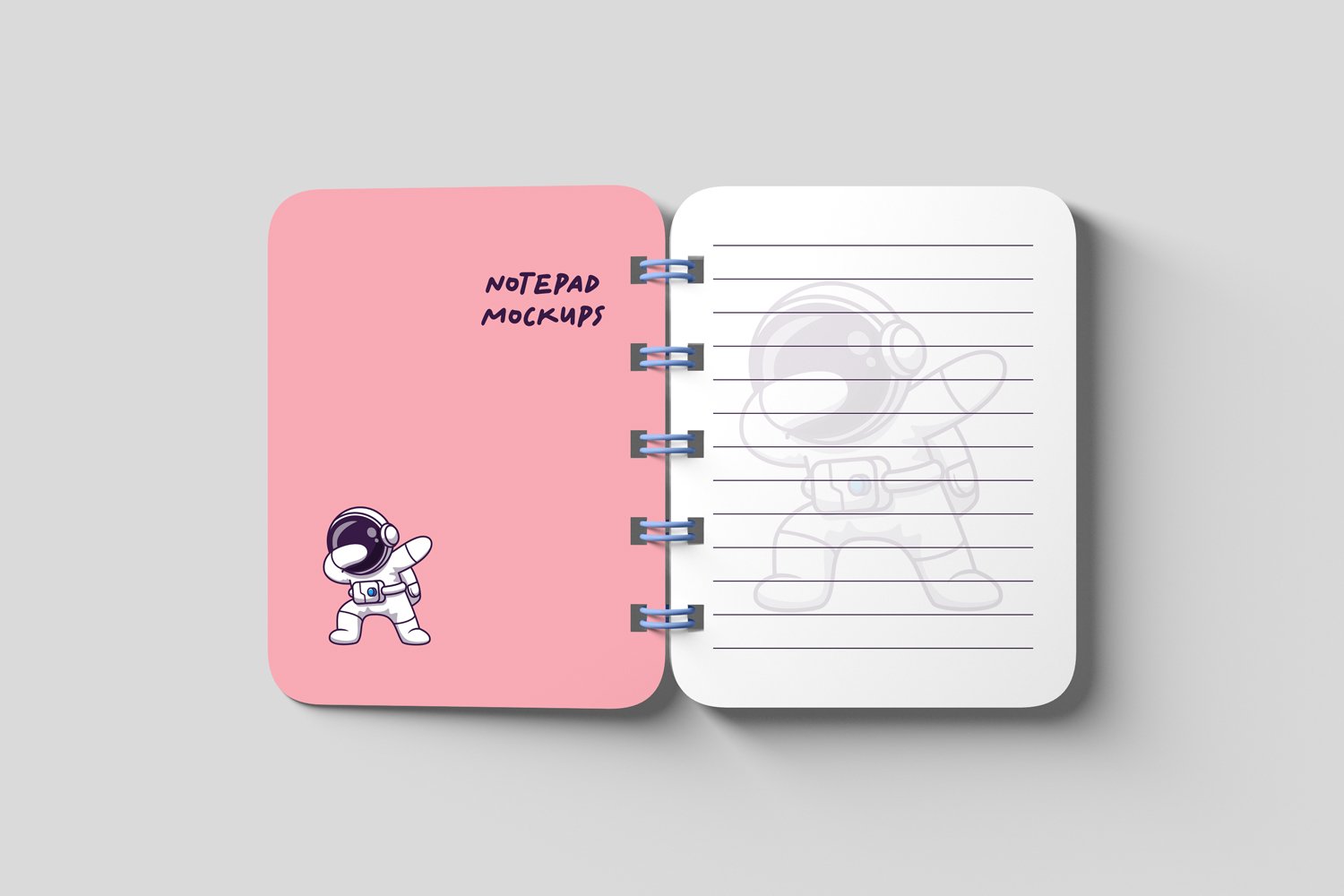 Simple notebook inside.