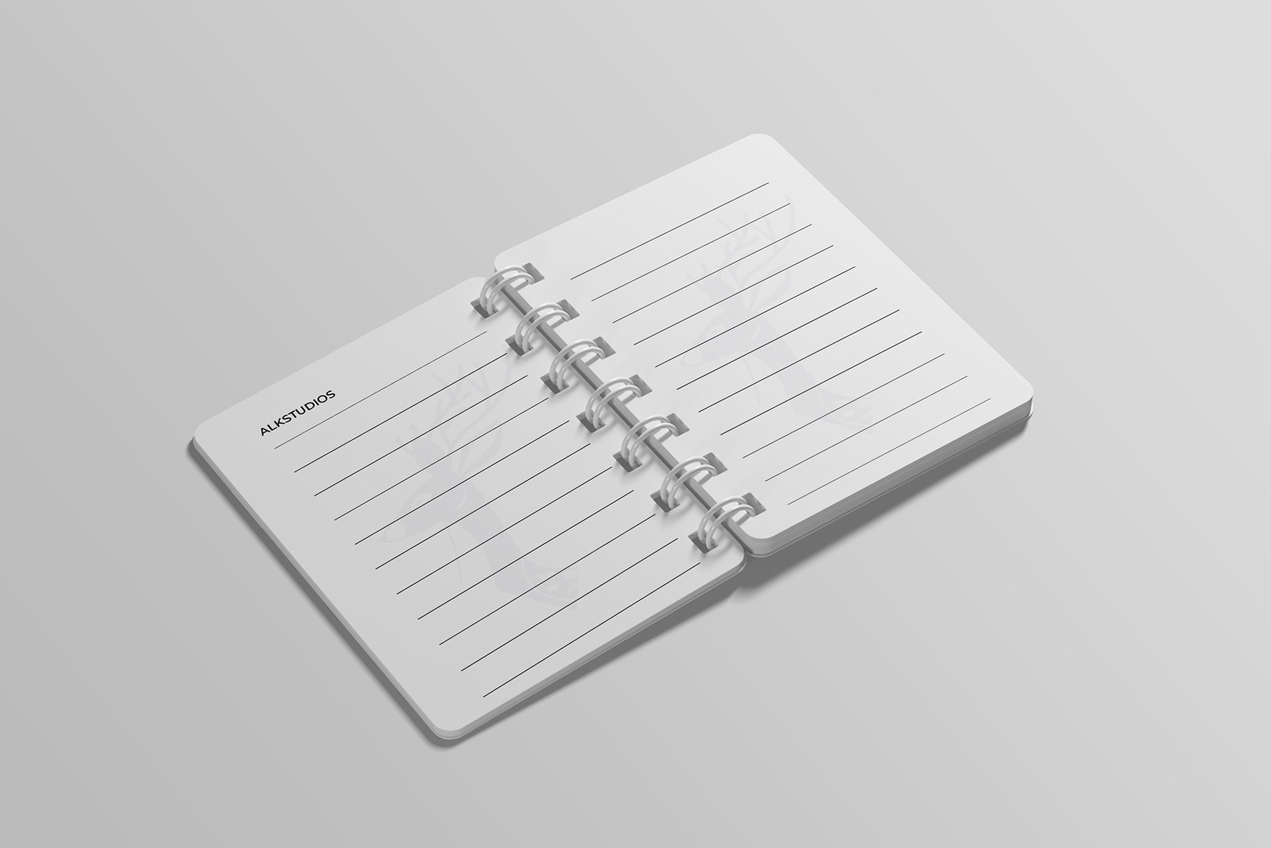Simple notebook inside.
