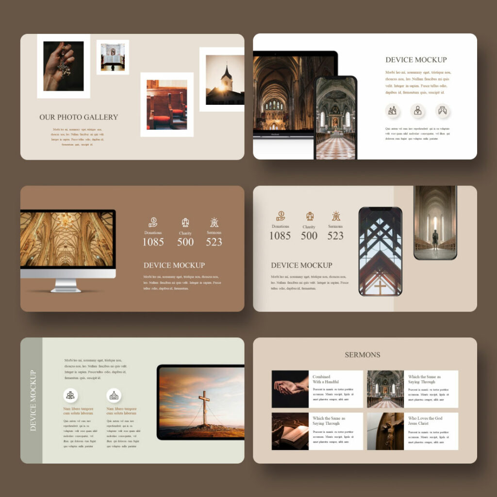 30 Slides Church Presentation Template 2022 - MasterBundles