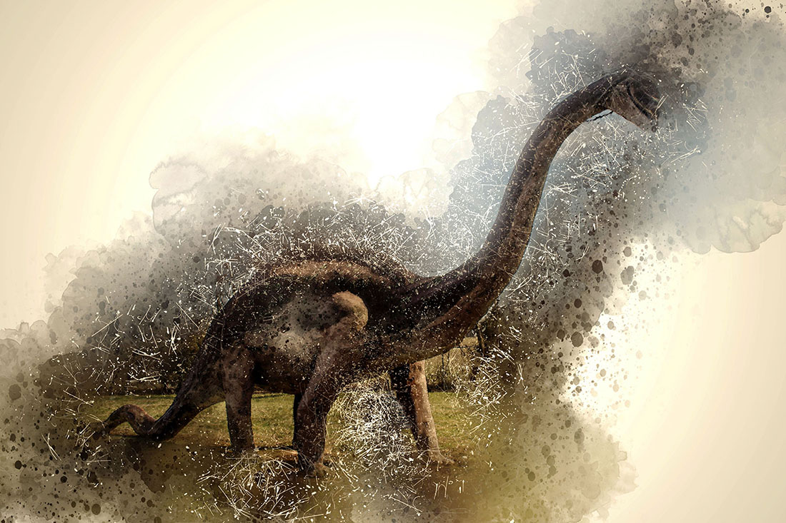 Bundle of 12 Ready-to-Print HQ Graphics of Dinosaur with Rustic Style for flyers design.